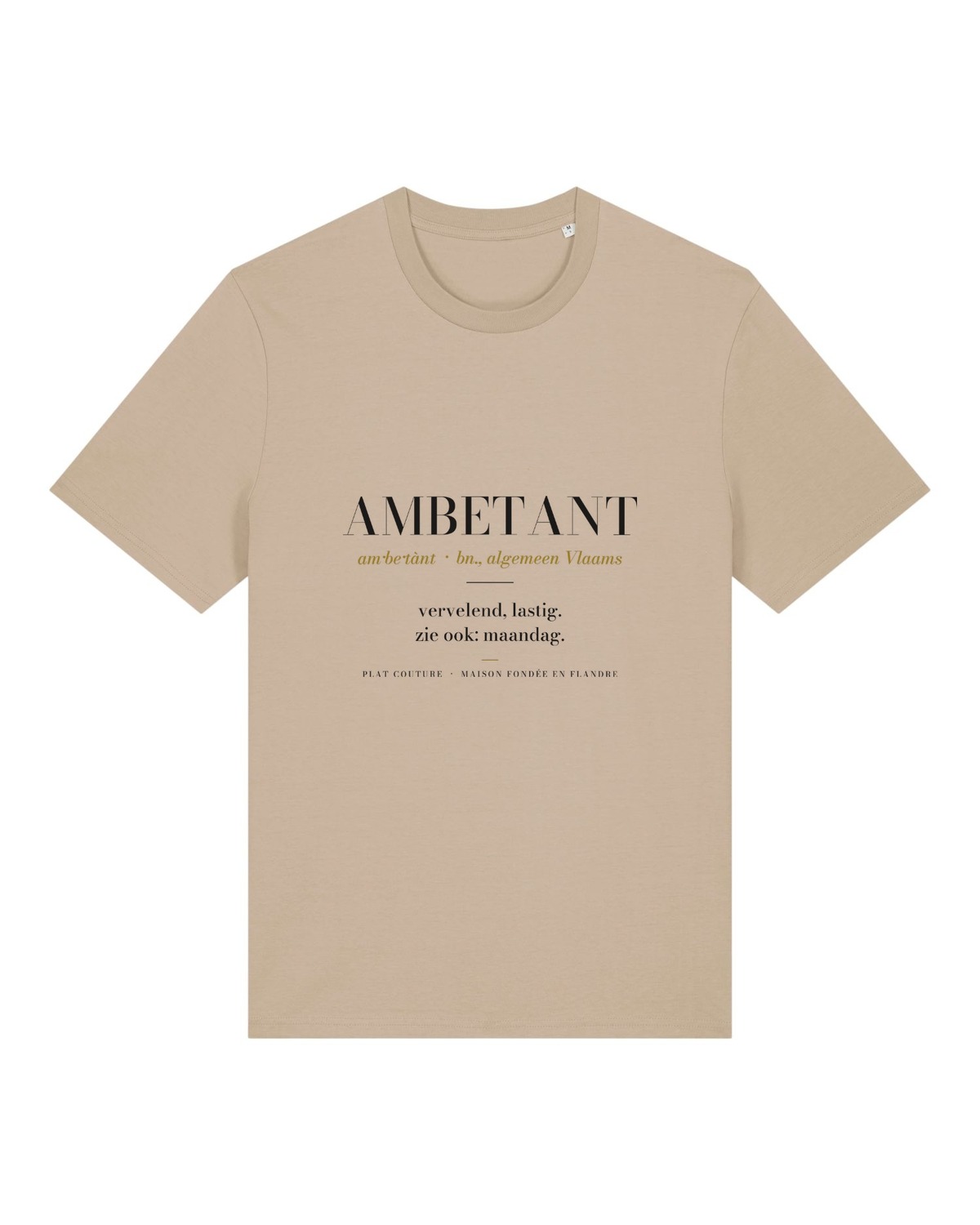 Le Tee Classique AMBETANT in Desert Dust, foto 11
