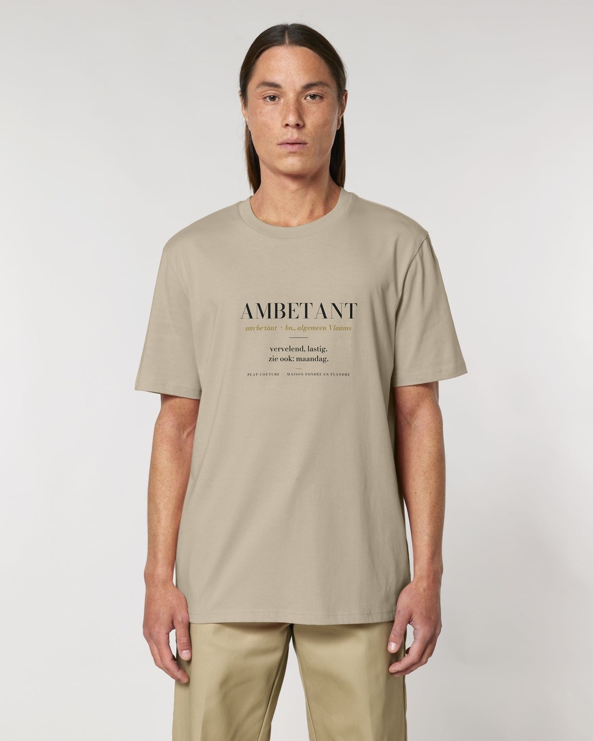 Le Tee Classique AMBETANT in Desert Dust, foto 13