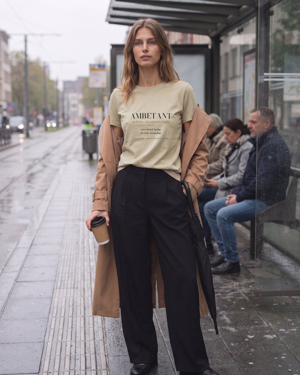 Le Tee Classique AMBETANT in Desert Dust, foto 10
