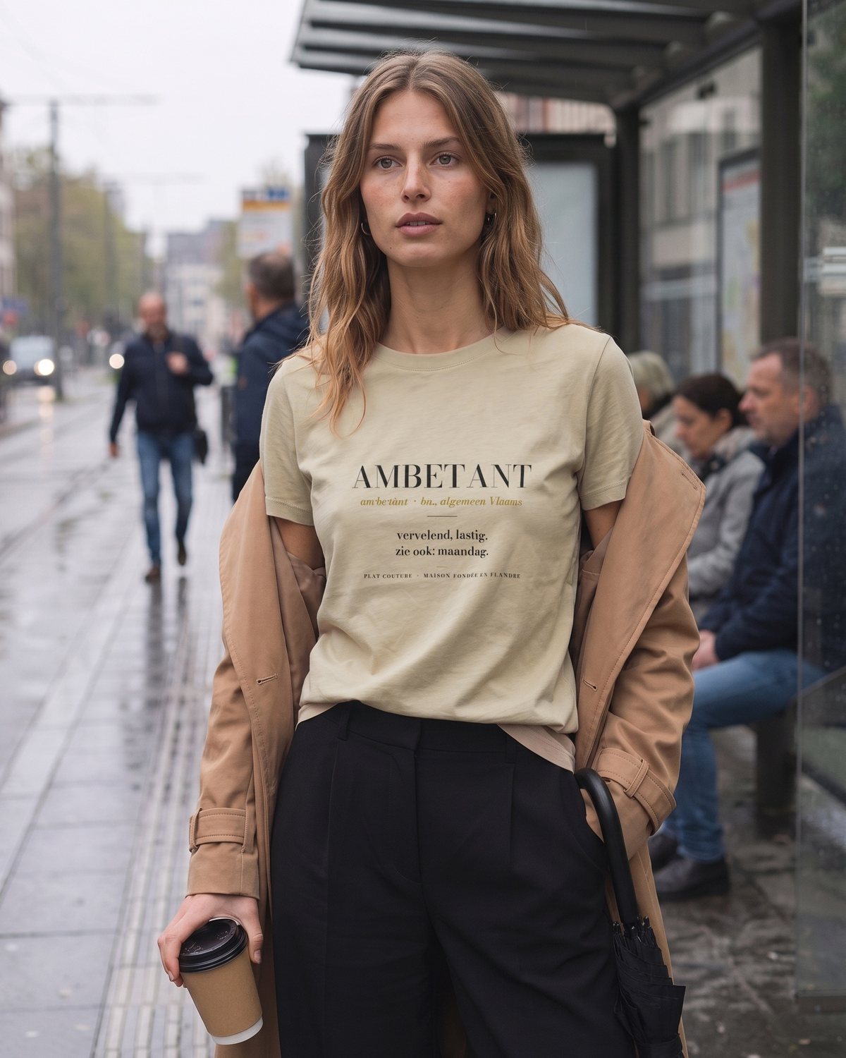 Le Tee Classique AMBETANT in Desert Dust, foto 2