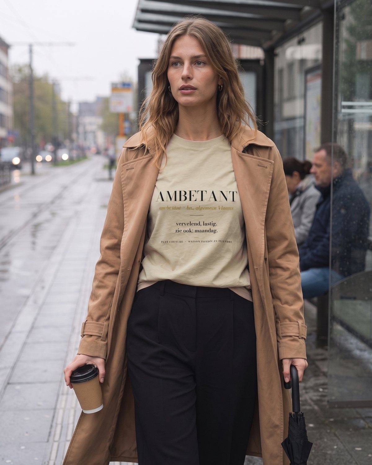 Le Tee Classique AMBETANT in Desert Dust, foto 4