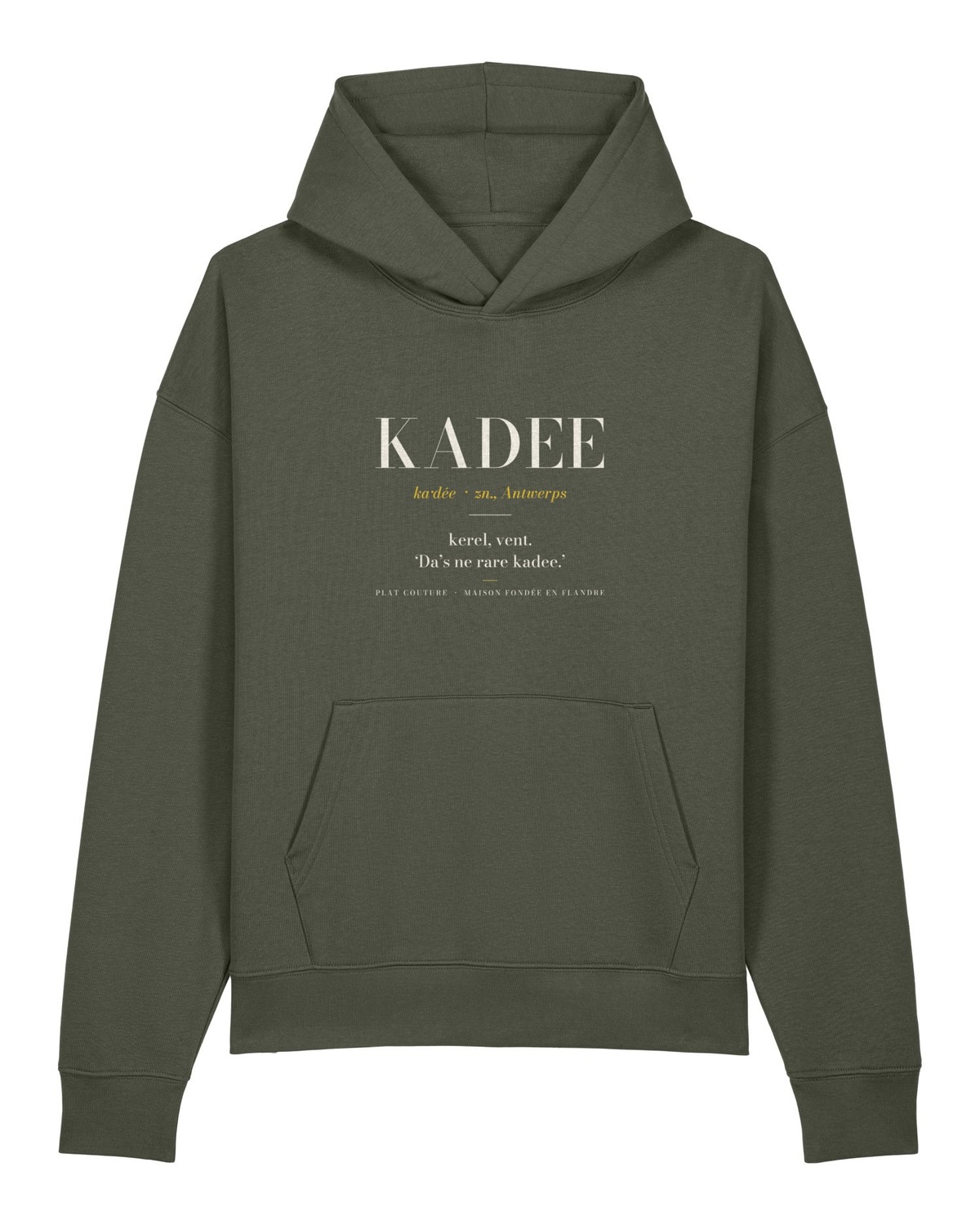Le Hoodie Décontracté KADEE in Khaki Green, foto 11