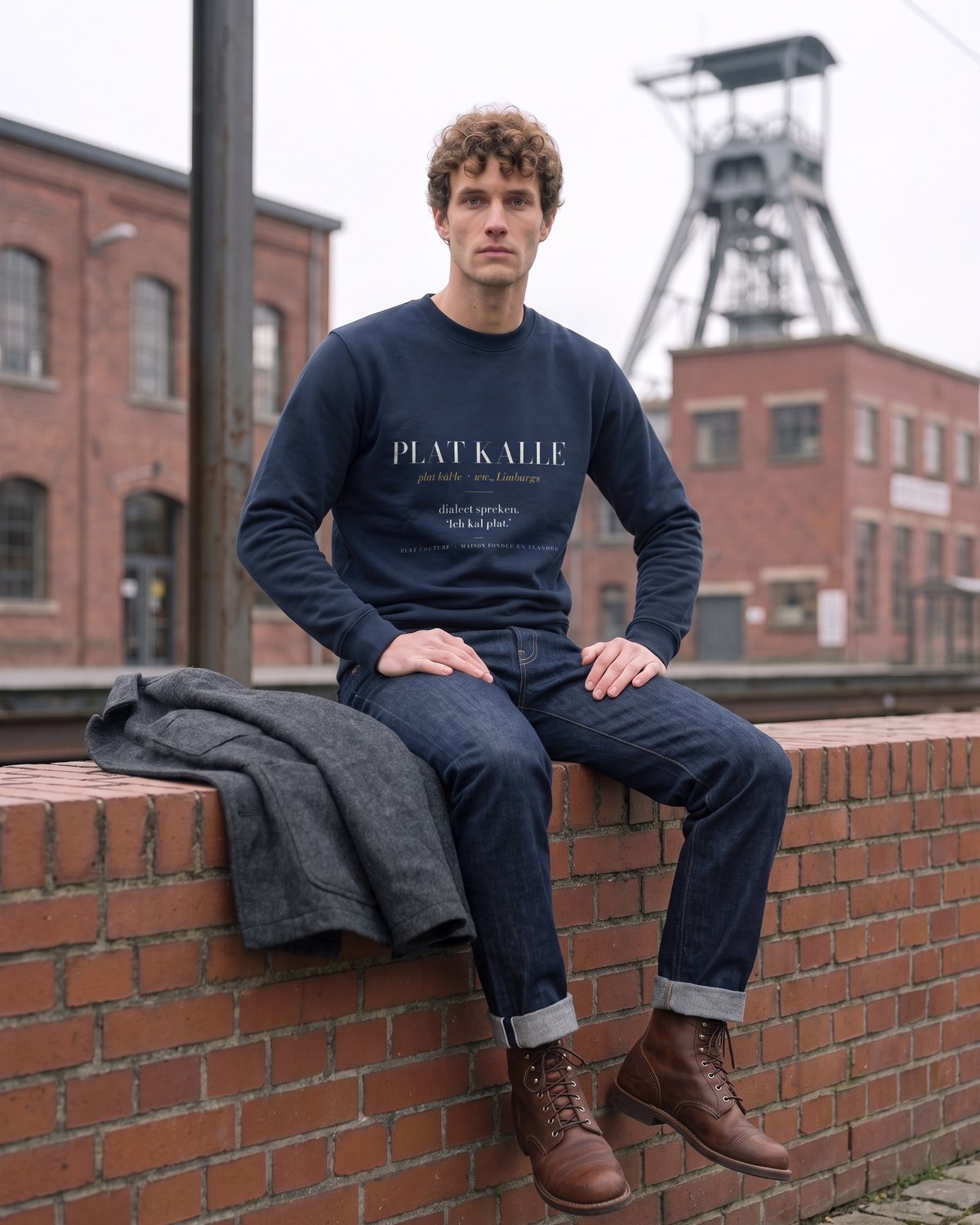 Le Col Rond PLAT KALLE in French Navy, foto 7