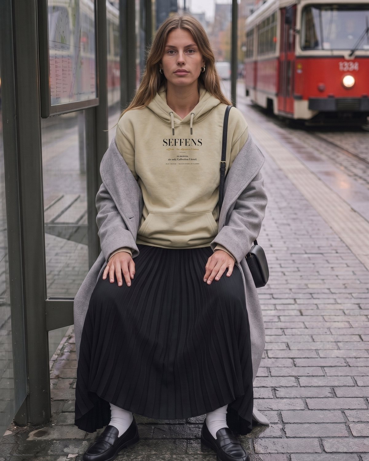 Le Hoodie SEFFENS in Desert Dust, foto 8