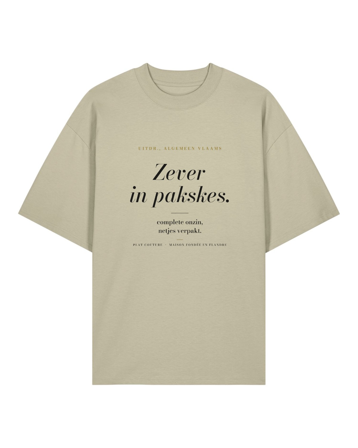 Le Tee Oversize Zever in pakskes. in Stone, foto 11